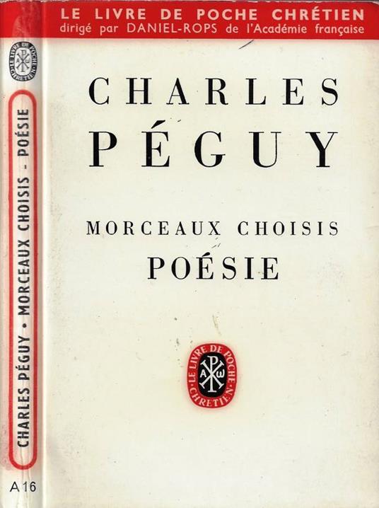 Morceaux choisis. Poésie - Charles Péguy - copertina