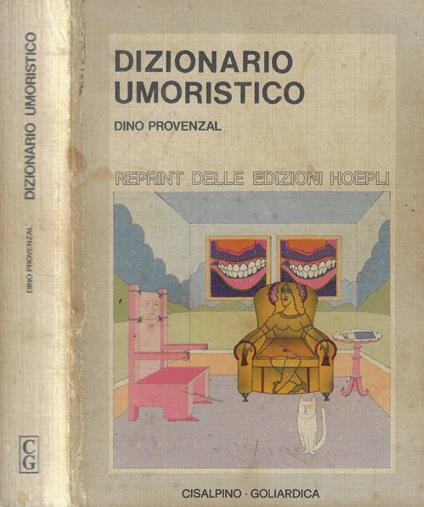 Dizionario umoristico - Dino Provenzal - copertina