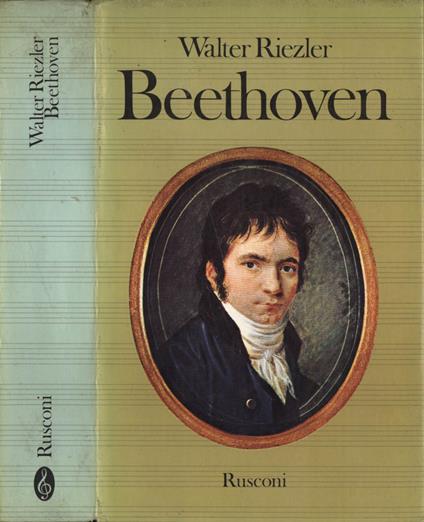 Beethoven - Walter Riezler - copertina
