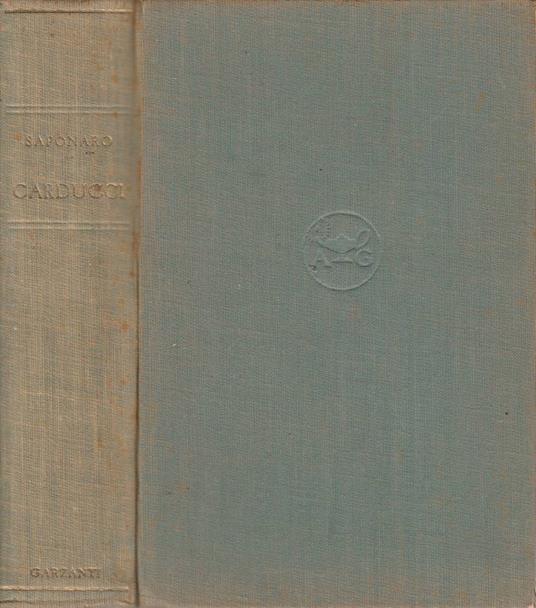 Carducci - Michele Saponaro - copertina