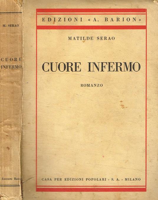 Cuore infermo - Matilde Serao - copertina