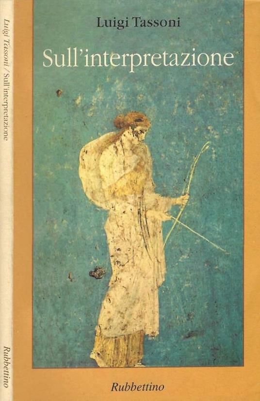 Sull'interpretazione - Luigi Tassoni - copertina