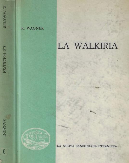 La Walkiria - Richard Wagner - copertina