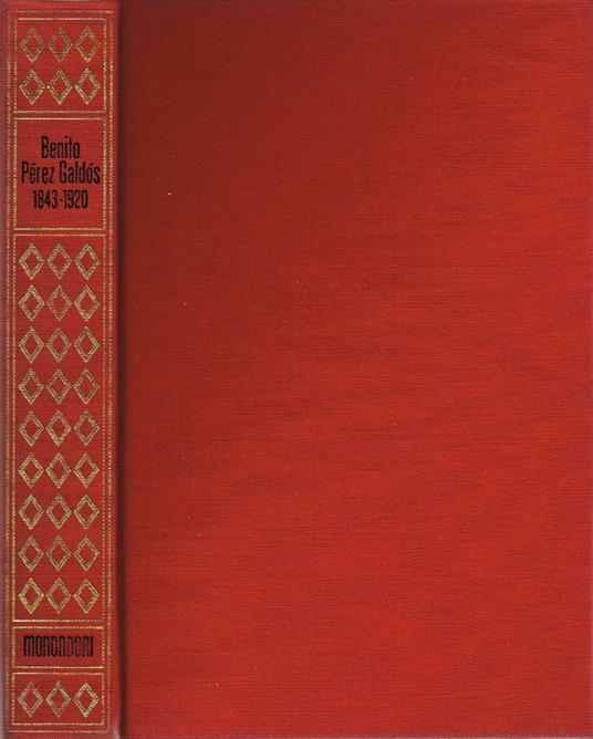 Benito Pérez Galdos - copertina