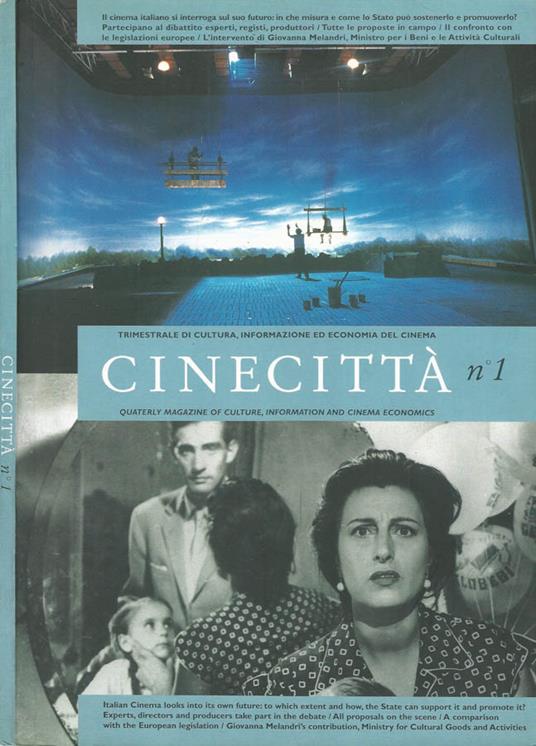 Cinecittà - Anno I, n. 1, Agosto-Settembre 2000 - copertina