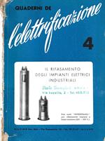 Quaderni de l'elettrificazione. N. 4. Il rifasamento degli impianti elettrici industriali