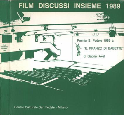 Film discussi insieme 1989 Vol. 29 - Eugenio Bruno - copertina