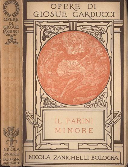 Il Parini minore - Giosuè Carducci - copertina