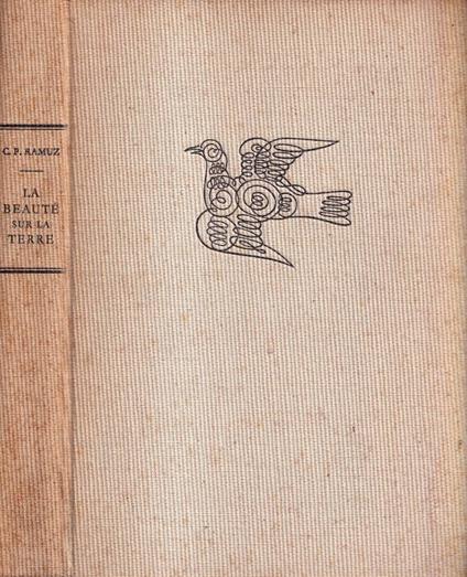La beauté sur la terre - Charles Ferdinand Ramuz - copertina