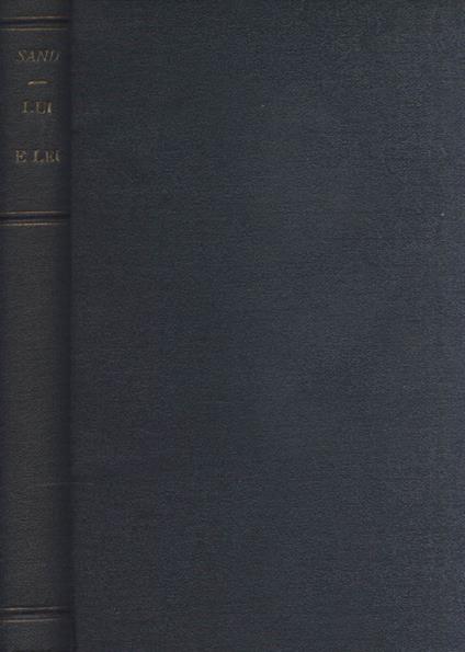 Lui e lei - George Sand - copertina
