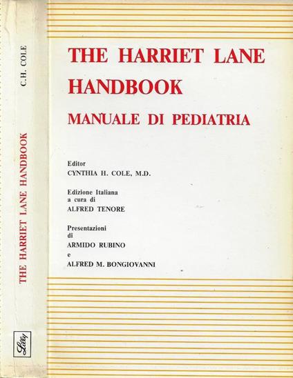 The Harriet Lane Handbook (Manuale di Pediatria) - copertina