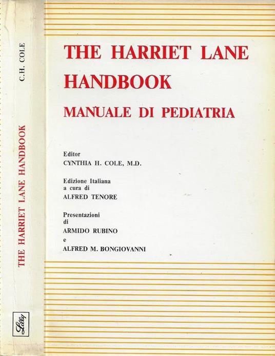 The Harriet Lane Handbook (Manuale di Pediatria) - copertina