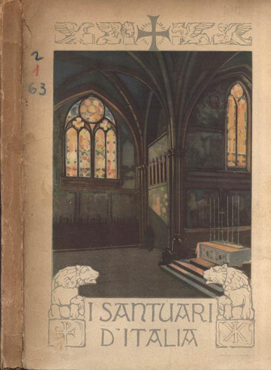 I santuari d' Italia - copertina
