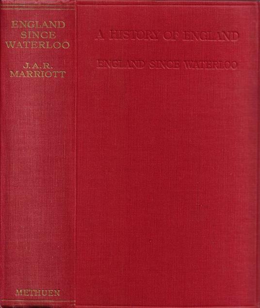 England Since Waterloo - copertina