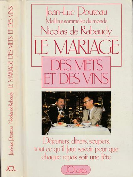 Le marriage des mets et des vins - copertina