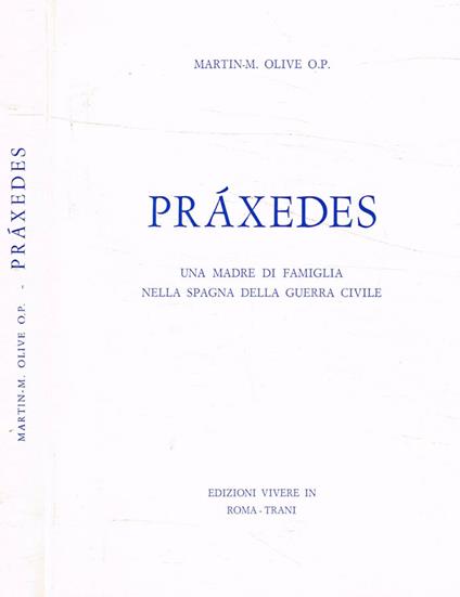 Praxedes - copertina