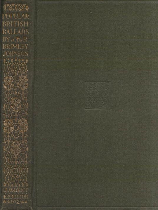 A book of british ballads - copertina