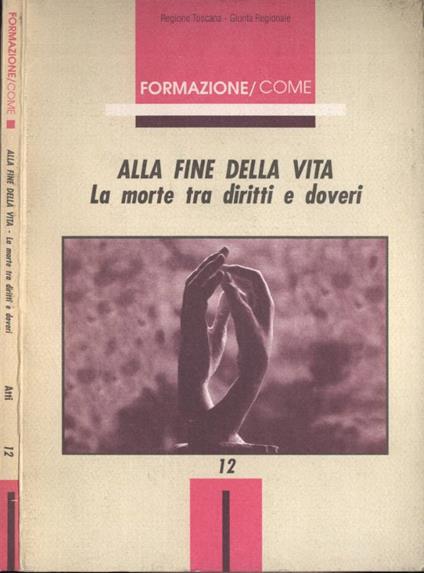 Alla fine della vita - copertina