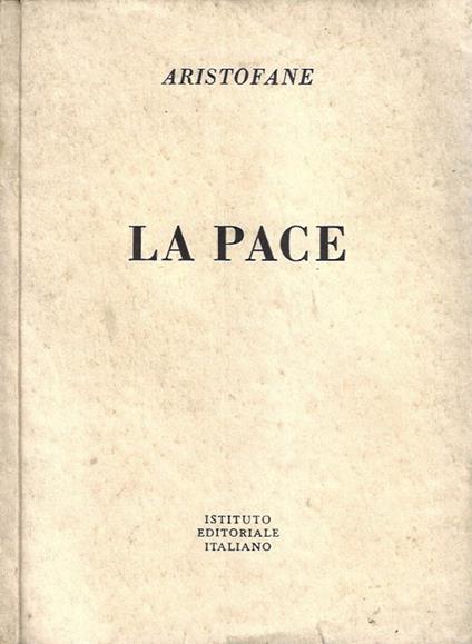 La Pace - Aristofane - copertina