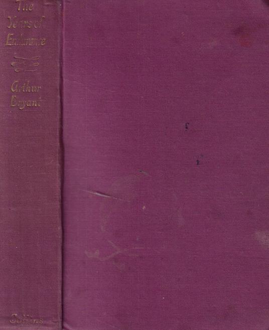 The years of endurance 1739-1802 - Arthur Bryant - copertina