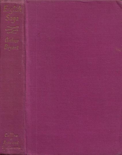 English Saga (1840-1940) - Arthur Bryant - copertina