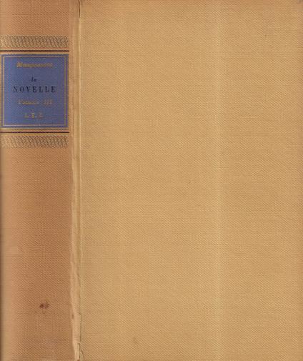 Le novelle Vol. III - Guy de Maupassant - copertina