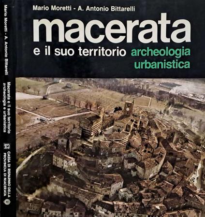 Macerata e il suo territorio - Mario Moretti - copertina