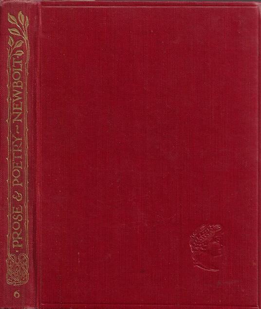 Prose and Poetry: from the works of Henry Newbolt (selected by the Author) - Henry Newbolt - copertina