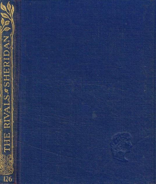 The rivals - Richard Brinsley Sheridan - copertina