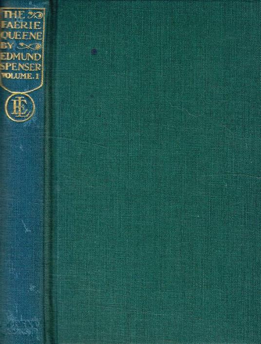 The faerie queene vol.I - Edmund Spenser - copertina