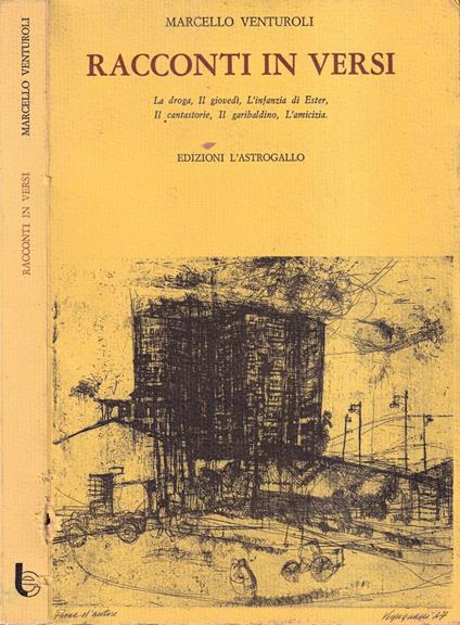Racconti in versi - Marcello Venturoli - copertina