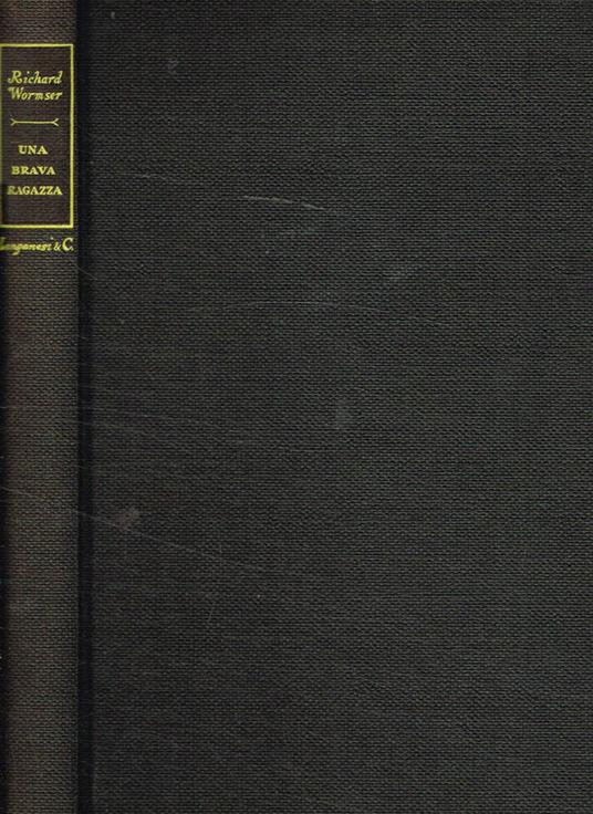 Una brava ragazza - Richard Wormser - copertina