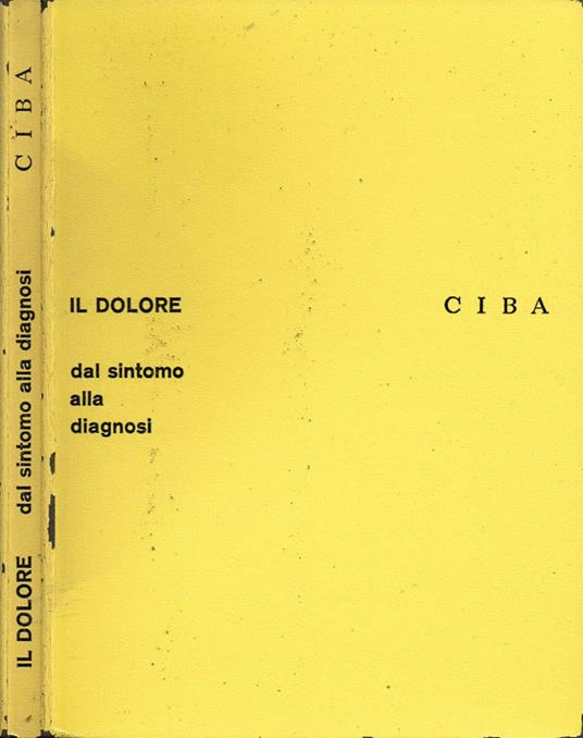 Il dolore - copertina