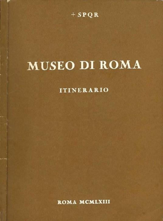 Museo di Roma - copertina