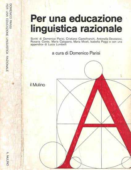 Per una educazione linguistica razionale - copertina