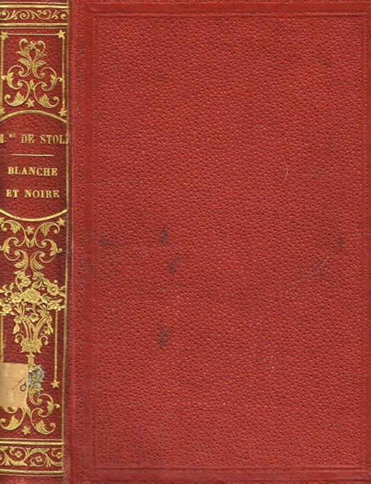 Blanche et noire - copertina