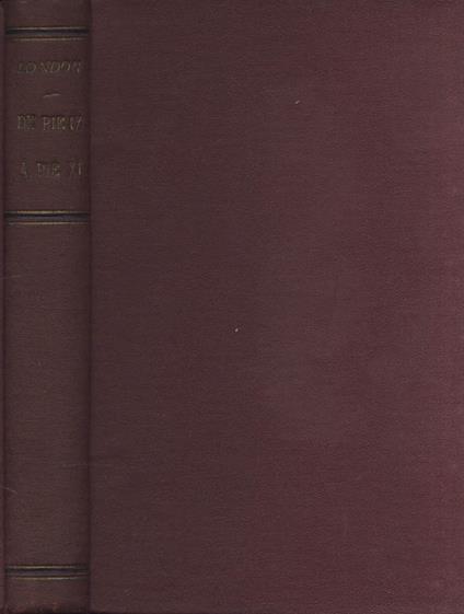 De Pie IX à Pie XI - copertina