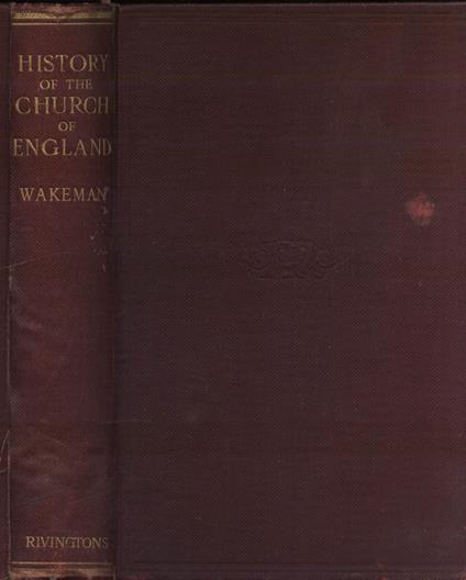 An introduction to the history of the Church of England - copertina