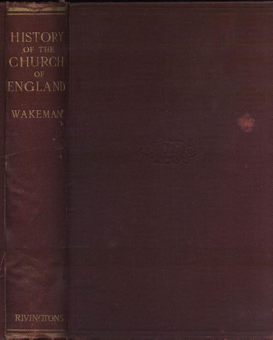 An introduction to the history of the Church of England - copertina