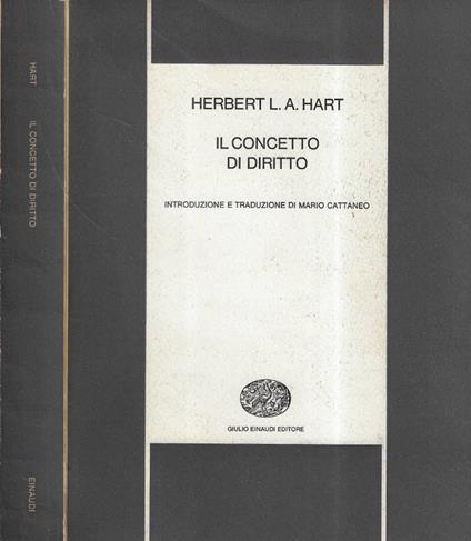 Il concetto di diritto - copertina