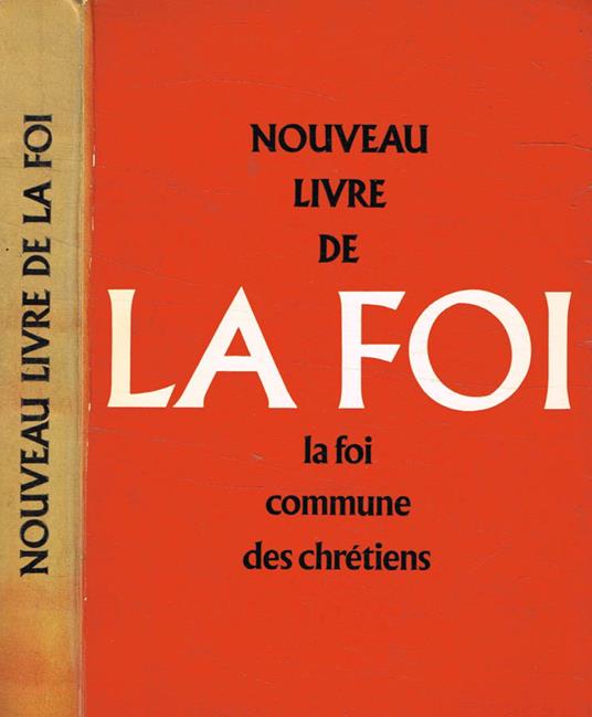 Nouveau livre de la foi - copertina