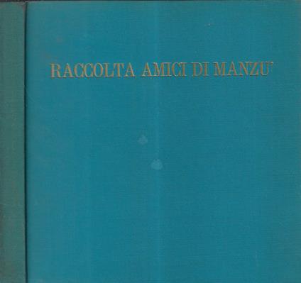 Raccolta amici di Manzù - copertina