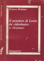 Il pensiero di Lenin da ideologia a lezione