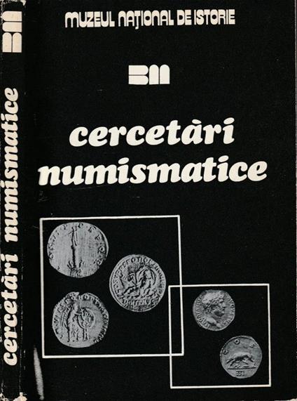 Cercetari numismatice vol V - copertina