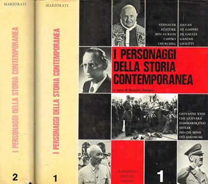 I personaggi della storia contemporanea. 2Voll - Romain H. Rainero - copertina