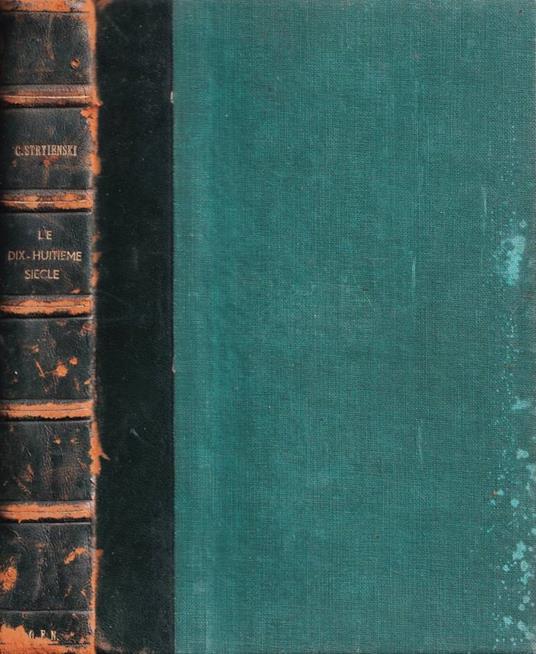 Le dix-huitième siècle - copertina