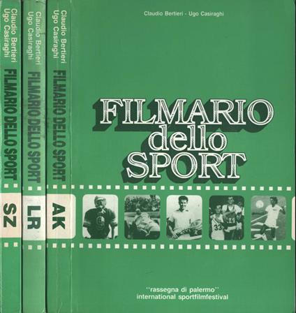 Filmario dello sport Vol. I - II - III - Claudio Bertieri - copertina