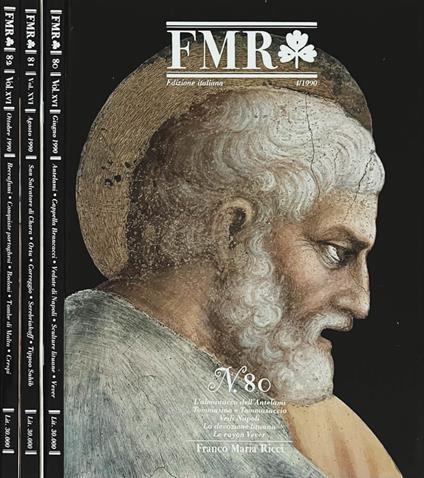 FMR, numero 4, 5, 6, 8, anno 1990 - copertina