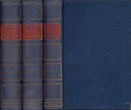 La corte e la società romana - David Silvagni - copertina