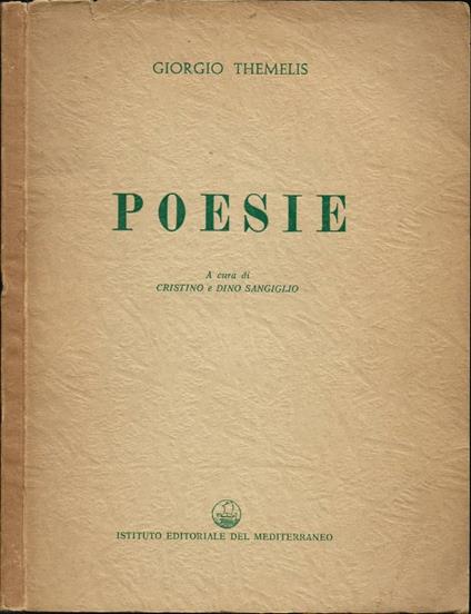 Poesie - copertina